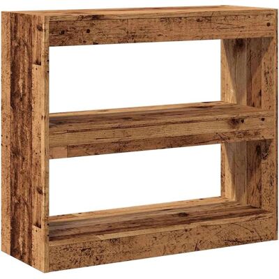 Estantería antigua vidaXL - Separador de espacios de madera Estantería antigua vidaXL - Separador de espacios de madera