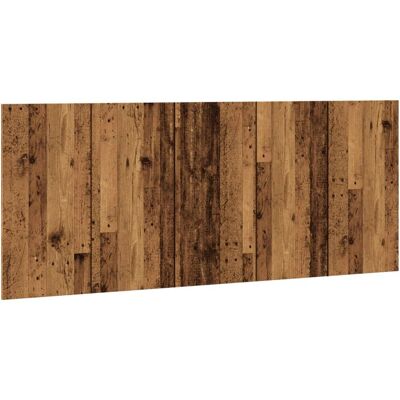 Tête de lit en bois vieilli vidaXL - Tête et pied de lit Tête de lit en bois vieilli vidaXL - Tête et pied de lit