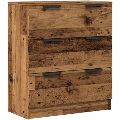 vidaXL Buffet en Bois Ancien - 60x30x70 cm - Bois Ingénierie - Design Classique - Publicité vidaXL Buffet en Bois Ancien - 60x30x70 cm - Bois Ingénierie - Design Classique - Publicité