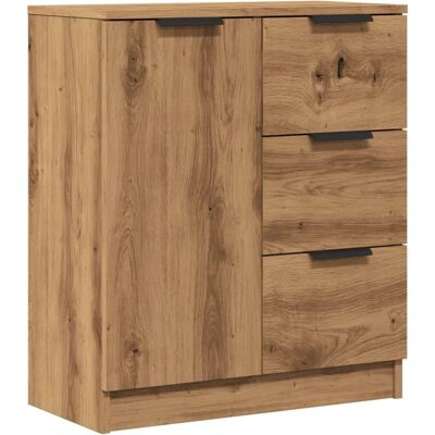 vidaXL Sideboard Artisan Eichenholz - Stabil & Langlebig - Sideboard vidaXL Sideboard Artisan Eichenholz - Stabil & Langlebig - Sideboard
