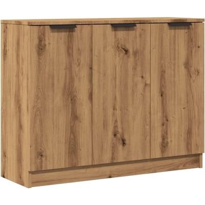 vidaXL Artisan Eichen-Sideboard - 90,5x30x70 cm Holzwerkstoff vidaXL Artisan Eichen-Sideboard - 90,5x30x70 cm Holzwerkstoff