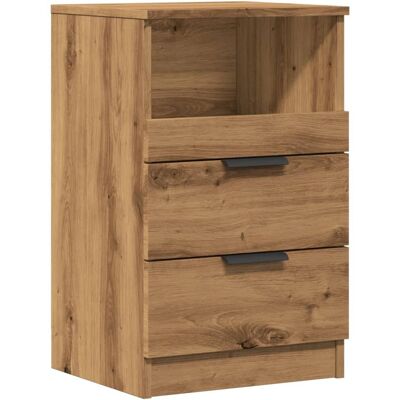 vidaXL Oak Nightstand - Nightstand vidaXL Oak Nightstand - Nightstand