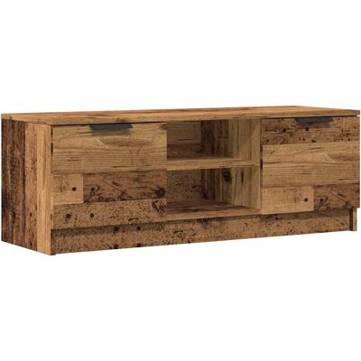 vidaXL TV-kast oud hout - 102x35x36,5 cm - Duurzaam vezelversterkt hout vidaXL TV-kast oud hout - 102x35x36,5 cm - Duurzaam vezelversterkt hout