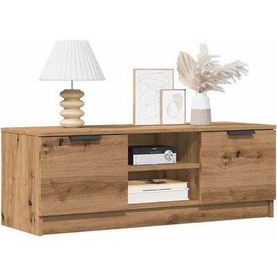 vidaXL TV-Schrank Artisan-Eiche - Holzwerkstoff Aufbewahrungsmöbel vidaXL TV-Schrank Artisan-Eiche - Holzwerkstoff Aufbewahrungsmöbel