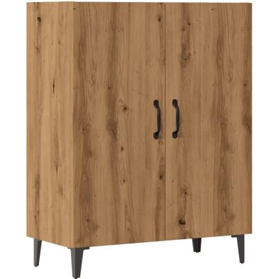 vidaXL Sideboard Artisan Eiche 70x34x90 cm - Wohnzimmermöbel vidaXL Sideboard Artisan Eiche 70x34x90 cm - Wohnzimmermöbel
