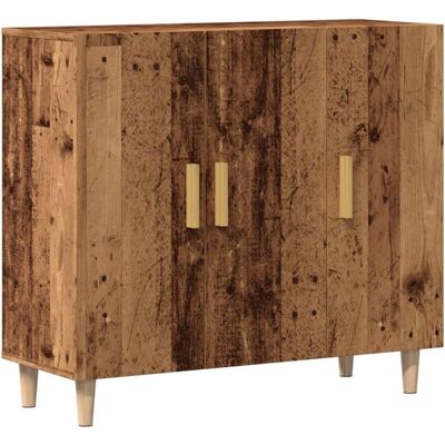 vidaXL Alt Holz Sideboard - 90x34x80 cm - Stauraum Organizer vidaXL Alt Holz Sideboard - 90x34x80 cm - Stauraum Organizer