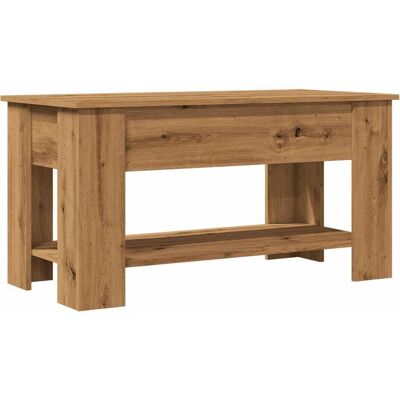 vidaXL Artisan Tammi Kahvipöytä 101x49x52 cm - Kahvipöytä vidaXL Artisan Tammi Kahvipöytä 101x49x52 cm - Kahvipöytä