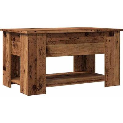 vidaXL Alte Holz Couchtisch Höhenverstellbar Modern Vielseitig - Beistelltisch vidaXL Alte Holz Couchtisch Höhenverstellbar Modern Vielseitig - Beistelltisch