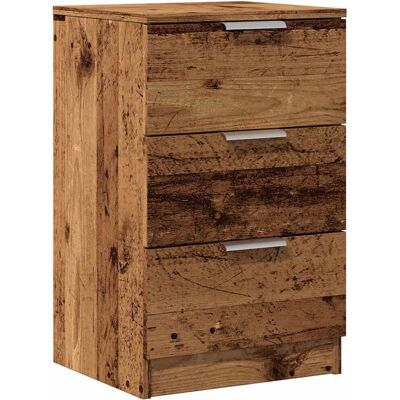vidaXL Natbord Old Wood 2 stk - Natbord vidaXL Natbord Old Wood 2 stk - Natbord