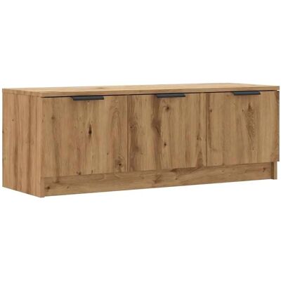 vidaXL TV Skab Eg - Opbevaringsplads - 102x35x36.5 cm vidaXL TV Skab Eg - Opbevaringsplads - 102x35x36.5 cm