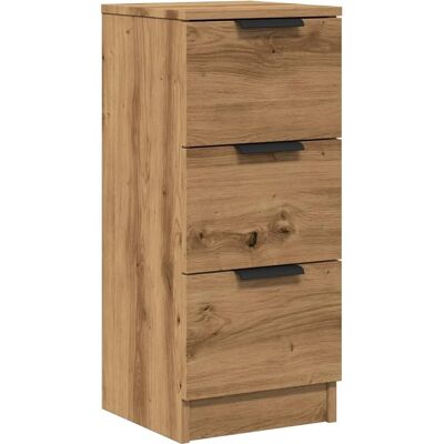 vidaXL Artisan Oak Sideboard - 30x30x70 cm - Storage Furniture vidaXL Artisan Oak Sideboard - 30x30x70 cm - Storage Furniture