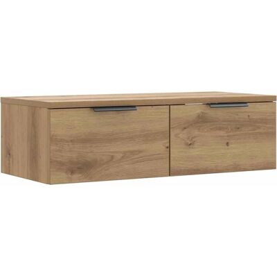 Armoire murale artisan chêne 68x30x20 cm vidaXL - Fixation murale - Publicité Armoire murale artisan chêne 68x30x20 cm vidaXL - Fixation murale - Publicité