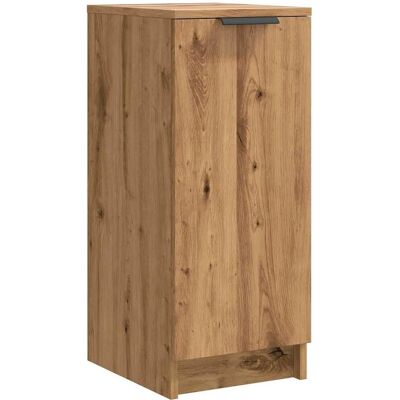 vidaXL Schoenenkast van eikenhout ambachtelijk 29,5x35x70 cm Engineered Wood - Schoenenkast vidaXL Schoenenkast van eikenhout ambachtelijk 29,5x35x70 cm Engineered Wood - Schoenenkast