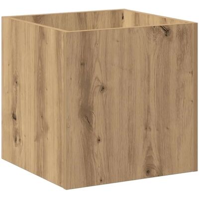 vidaXL Pflanzkübel Artisan Eichenholz 40x40x40 cm - Pflanzer vidaXL Pflanzkübel Artisan Eichenholz 40x40x40 cm - Pflanzer