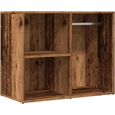 vidaXL Armario de vestir de madera envejecida - Madera antigua - Armario de vestir vidaXL Armario de vestir de madera envejecida - Madera antigua - Armario de vestir