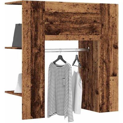 vidaXL Oud Houten Hal Kast - Hal Kast vidaXL Oud Houten Hal Kast - Hal Kast