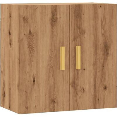 vidaXL Armoire murale bois d'ingénierie chêne artisanal 60x31x60 cm - Armoire murale - Publicité vidaXL Armoire murale bois d'ingénierie chêne artisanal 60x31x60 cm - Armoire murale - Publicité