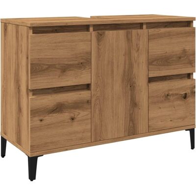 vidaXL Sæbenskab med vask - 80x33x60 cm - Badeværelse vidaXL Sæbenskab med vask - 80x33x60 cm - Badeværelse