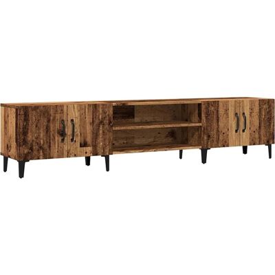 vidaXL Altes Holz TV-Schrank - Medienmöbel aus Engineeringholz vidaXL Altes Holz TV-Schrank - Medienmöbel aus Engineeringholz