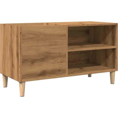 vidaXL Record Cabinet - Altes Holz - 84.5x38x48 cm - Plattentyp vidaXL Record Cabinet - Altes Holz - 84.5x38x48 cm - Plattentyp