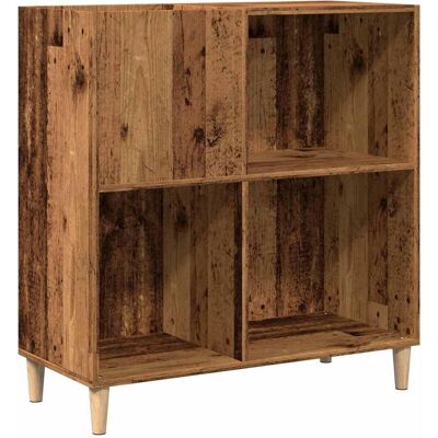 vidaXL Altes Holz Plattenschrank - Stauraum & Präsentation vidaXL Altes Holz Plattenschrank - Stauraum & Präsentation