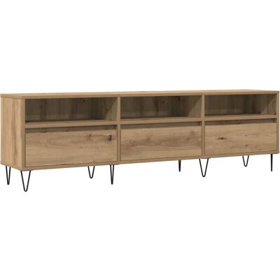 vidaXL Artisan Eichenholz TV-Schrank - Medienmöbel vidaXL Artisan Eichenholz TV-Schrank - Medienmöbel
