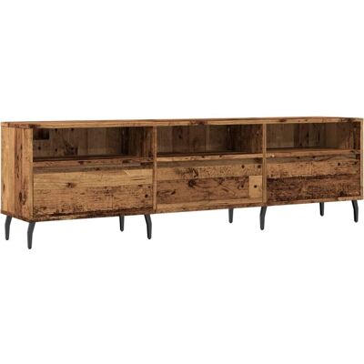 vidaXL Alter Holz TV-Schrank - Holzwerkstoff 150x30x44,5 cm vidaXL Alter Holz TV-Schrank - Holzwerkstoff 150x30x44,5 cm