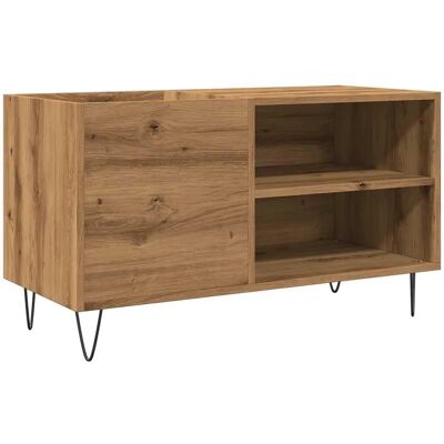 vidaXL Record Cabinet Artisan Oak 84,5x38x48 cm Engineered Wood - Record Cabinet vidaXL Record Cabinet Artisan Oak 84,5x38x48 cm Engineered Wood - Record Cabinet