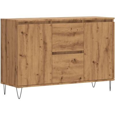 vidaXL 857269 Eichenholz Sideboard - Sideboard vidaXL 857269 Eichenholz Sideboard - Sideboard