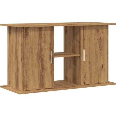 vidaXL Akvarie Stander Egetræ 101x41x58 cm - Støtte til Akvarium med Opbevaringshylder vidaXL Akvarie Stander Egetræ 101x41x58 cm - Støtte til Akvarium med Opbevaringshylder