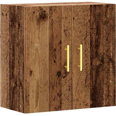 vidaXL Wandregal Alt Holz 60x31x60 cm Spanplatte - Stauraum & Dekor vidaXL Wandregal Alt Holz 60x31x60 cm Spanplatte - Stauraum & Dekor