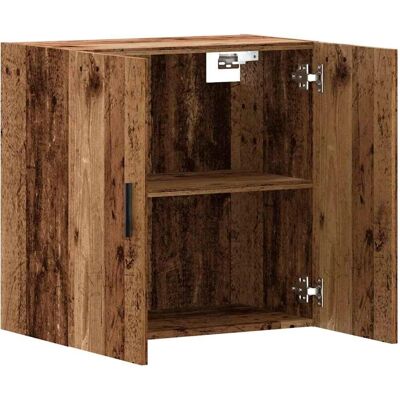 vidaXL Wandkast Oud Hout - Wandmontage - Decoratief & Praktisch vidaXL Wandkast Oud Hout - Wandmontage - Decoratief & Praktisch