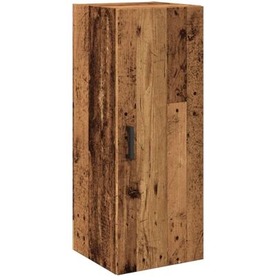 vidaXL Old Wood Wall Mounted Cabinet - Wall Mounted Storage Cabinet - Old Wood vidaXL Old Wood Wall Mounted Cabinet - Wall Mounted Storage Cabinet - Old Wood