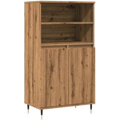 vidaXL Hochboard Eiche 60x36x110cm - Wohnzimmer Sideboard vidaXL Hochboard Eiche 60x36x110cm - Wohnzimmer Sideboard