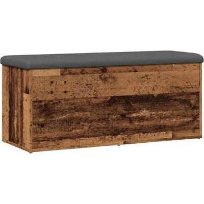vidaXL Oude hout Opbergbank - Opbergbank vidaXL Oude hout Opbergbank - Opbergbank