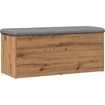 vidaXL Aufbewahrungsbank - Braun - 102x42x45 cm vidaXL Aufbewahrungsbank - Braun - 102x42x45 cm