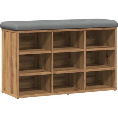 vidaXL Banc d'Intérieur - 82x32x50 cm - Rangement en Bois - Publicité vidaXL Banc d'Intérieur - 82x32x50 cm - Rangement en Bois - Publicité