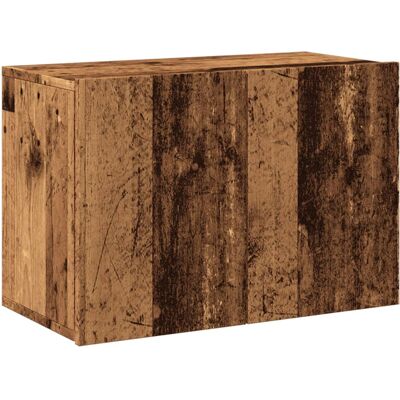 vidaXL Wandmontiertes TV Möbel - Old Wood - 80x30x41 cm - Fernsehmöbel vidaXL Wandmontiertes TV Möbel - Old Wood - 80x30x41 cm - Fernsehmöbel