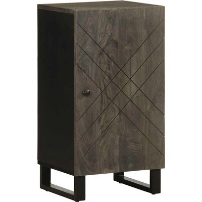 vidaXL Schwarzer Mangosideboard - Stauraum vidaXL Schwarzer Mangosideboard - Stauraum
