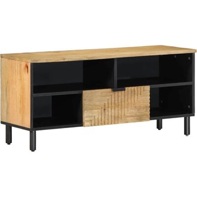 vidaXL TV-Schrank - Massives Mangoholz - 100x33x46 cm vidaXL TV-Schrank - Massives Mangoholz - 100x33x46 cm