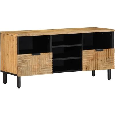 vidaXL Brauner Mangotv-Schrank - TV-Bank & Sideboard vidaXL Brauner Mangotv-Schrank - TV-Bank & Sideboard