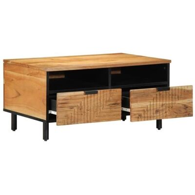vidaXL Couchtisch Braun, Schwarz Brown - Coffee Table vidaXL Couchtisch Braun, Schwarz Brown - Coffee Table