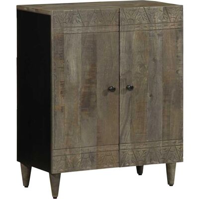 vidaXL Vaaleanharmaa mango sivupöytä - Sideboard vidaXL Vaaleanharmaa mango sivupöytä - Sideboard