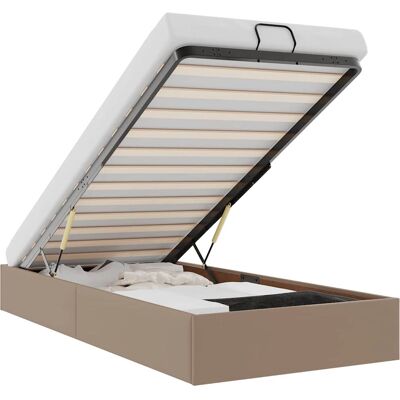 VidaXL Bed Frame - Moderne Opbergbank met Liftmechanisme VidaXL Bed Frame - Moderne Opbergbank met Liftmechanisme