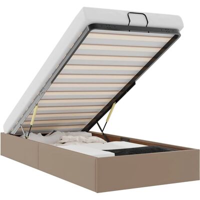 vidaXL 3310788 Bettgestell - Stauraum Ottoman - Modern, Langlebig, Pflegeleicht vidaXL 3310788 Bettgestell - Stauraum Ottoman - Modern, Langlebig, Pflegeleicht