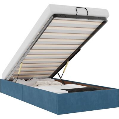 VidaXL Bettgestell - Dunkelblau Ottoman Stauraum Modern VidaXL Bettgestell - Dunkelblau Ottoman Stauraum Modern