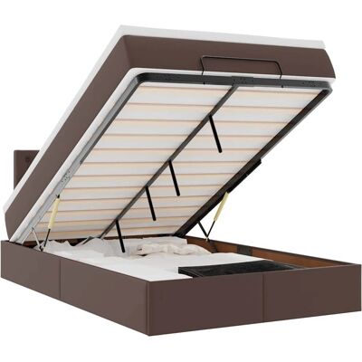 VidaXL 3312145 Bett - Stauraum, LED-Lichter, Komfort VidaXL 3312145 Bett - Stauraum, LED-Lichter, Komfort