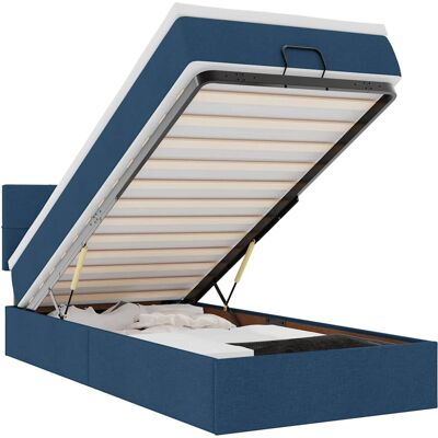 vidaXL Bett mit Stauraum und LED-Beleuchtung vidaXL Bett mit Stauraum und LED-Beleuchtung