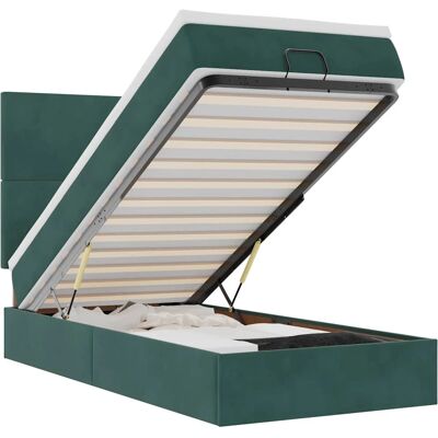 VidaXL Bett mit Samtstoff, Stauraum & Komfort VidaXL Bett mit Samtstoff, Stauraum & Komfort