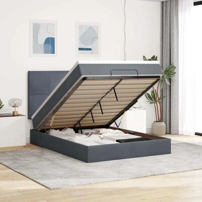 VIDAXL Fluwelen Ottomaanbed - Ruimte & Comfort VIDAXL Fluwelen Ottomaanbed - Ruimte & Comfort